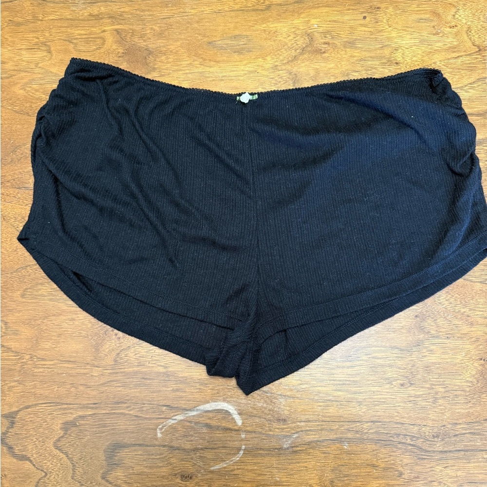 Free People Black Women's Pajama Shorts